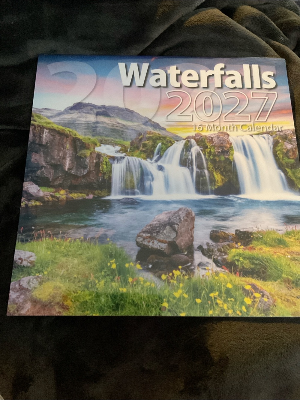 2027 Waterfalls Calendar